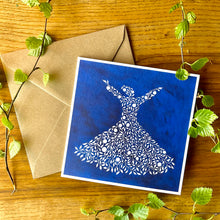 Whirling Arabesque Blue