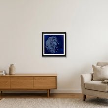 geomoonwave — 30×30cm, 12×12" Black Frame