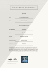 geomoonwave — Certificate of Authenticity